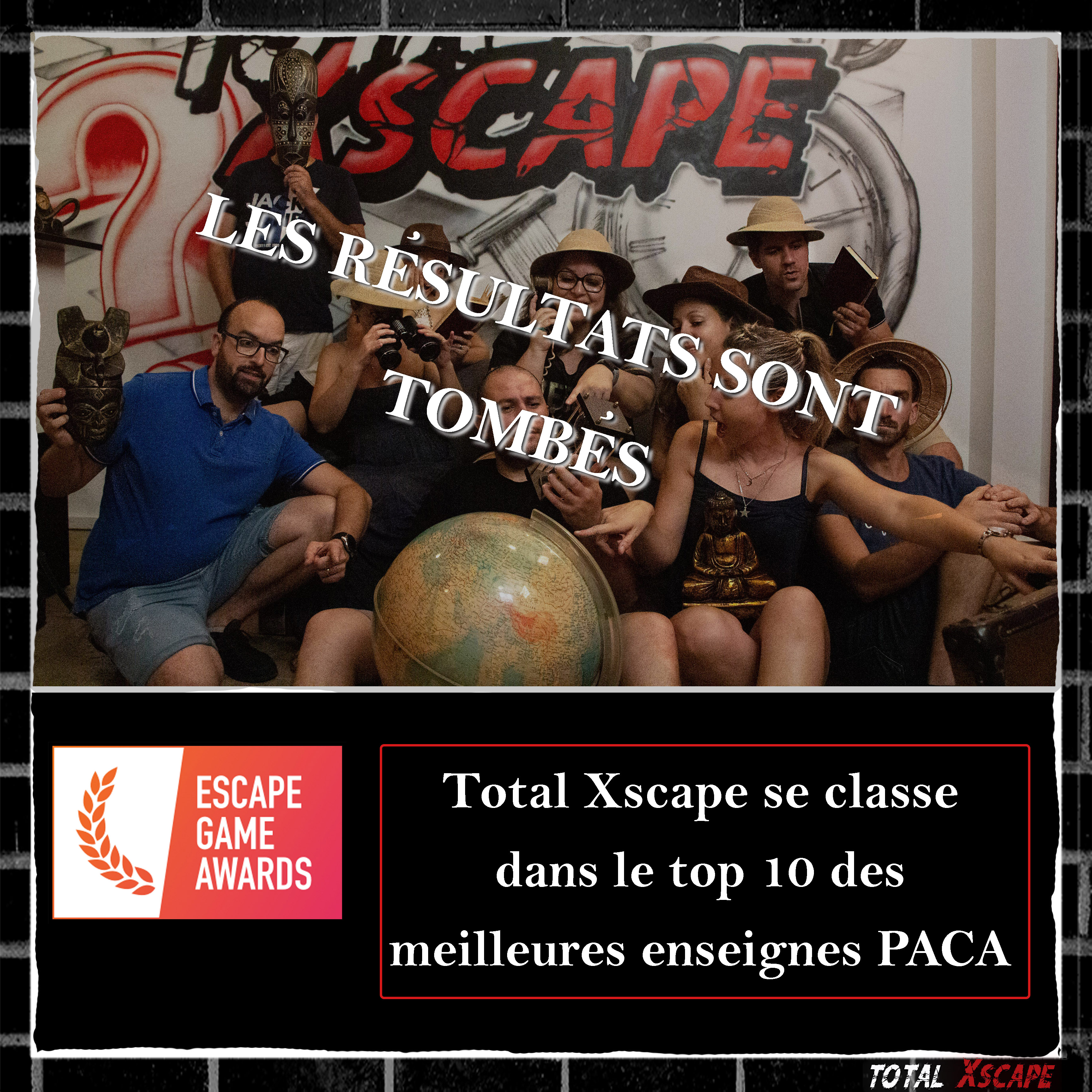 Total Xscape dans le Top 10 des meilleures enseignes PACA